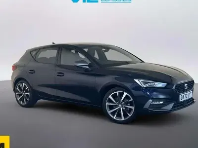 Begagnad Seat Leon FR Sport 131 HK (96 kW) 2022 Blå Halvkombi