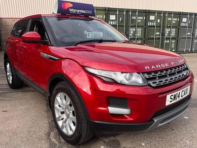 Used Land Rover Range Rover evoque Pure 190 HP (139 kW) 2014 Red SUV
