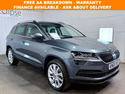 Used Skoda Karoq SE L 116 HP (85 kW) 2019 Grey SUV