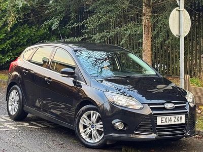 Black Used 2014 Ford Focus Titanium Hatchback | £5,695 (Fair price)