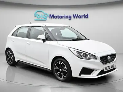 Used MG MG3 Exclusive 105 HP (77 kW) 2022 White Hatchback