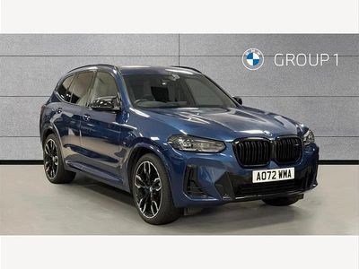 Blue Used 2022 BMW X3 M Sport SUV | £42,200 (Fair price)