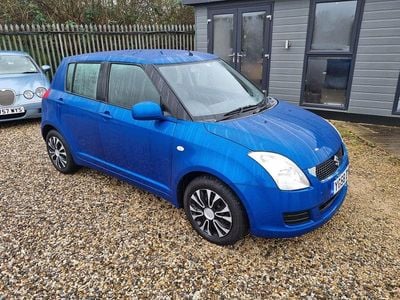 Blue Used 2008 Suzuki Swift GL Hatchback | £2,495 (Fair price)