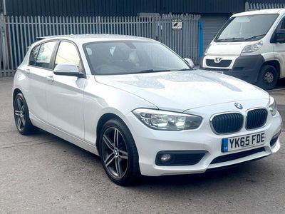 Used BMW 116 Impressive 2015 White Hatchback
