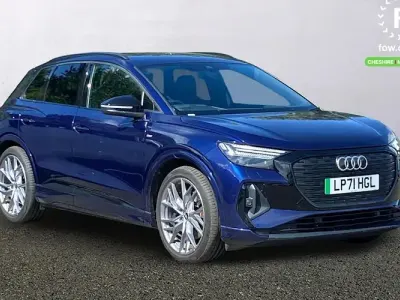 Used Audi Q4 e-tron Comfort 150 kW (204 HP) 2022 Blue SUV