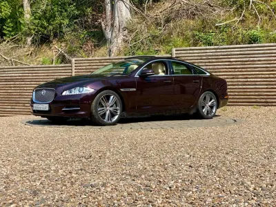 Used Jaguar XJ Supercharged 502 HP (369 kW) 2011 Red Sedan