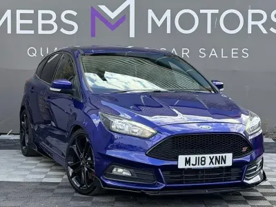 Used Ford Focus ST 2018 Blue Hatchback