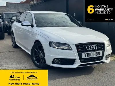 Used Audi S4 Design 333 HP (244 kW) 2010 White Sedan