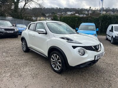 Used Nissan Juke Tekna 2019 White SUV
