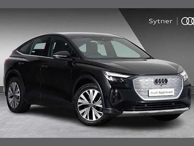 Black Used 2022 Audi Q4 Sportback e-tron Sport SUV | £21,500 (A bit pricey)