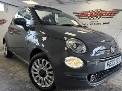 Used Fiat 500C Lounge 69 HP (50 kW) 2019 Grey Cabriolet