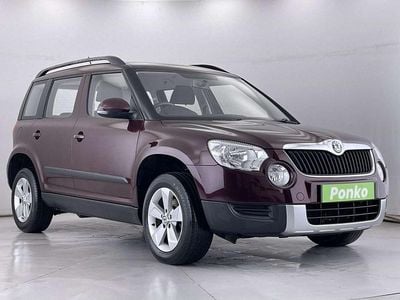 Maroon Used 2013 Skoda Yeti SUV | £5,850 (Fair price)