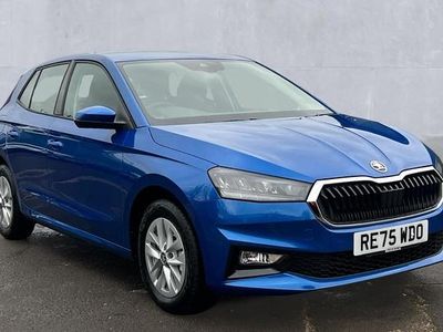 Used Skoda Fabia SE 80 HP (58 kW) 2025 Race blue metallic Hatchback