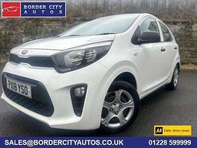 Used Kia Picanto 66 HP (48 kW) 2018 White Hatchback