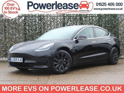 Black Used 2019 Tesla Model 3 Standard Range Plus Sedan | £13,489 (Fair price)