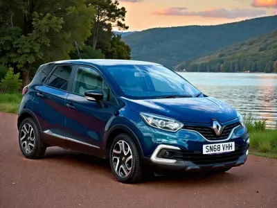 Begagnad Renault Captur Iconic 90 HK (66 kW) 2018 Blå SUV