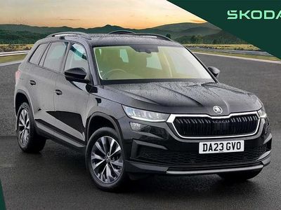 Black magic pearl effect Used 2023 Skoda Kodiaq SE Drive SUV | £24,995 (Good price)
