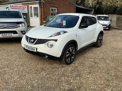 Used Nissan Juke N-TEC 2014 White SUV
