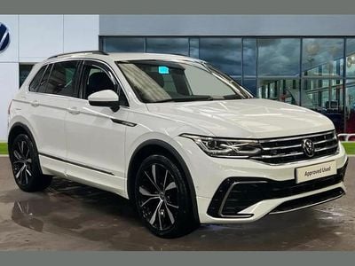 Used VW Tiguan R-line 150 HP (110 kW) 2022 White SUV