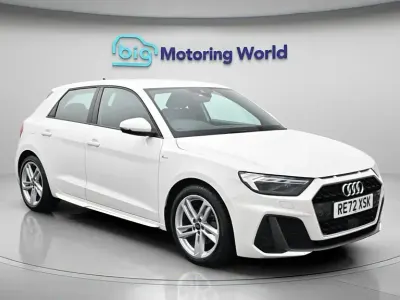 Begagnad Audi A1 Sportback S-Line 110 HK (80 kW) 2022 Vit Halvkombi