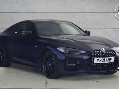 Used BMW 420 M Sport 181 HP (133 kW) 2021 Blue Coupe