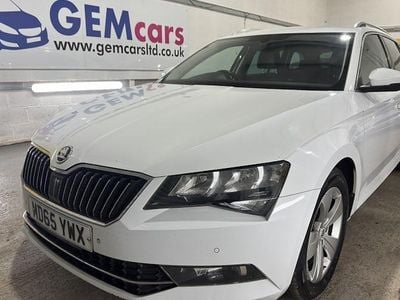 Used Skoda Superb Business Line 150 HP (110 kW) 2016 White Estate
