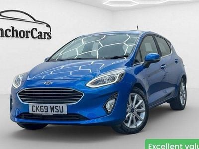 Used Ford Fiesta Titanium 101 HP (74 kW) 2019 Blue Hatchback