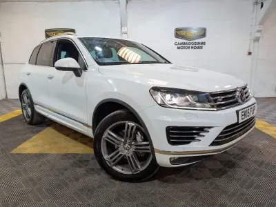 Used VW Touareg R-line 262 HP (192 kW) 2015 White SUV