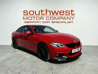 Used BMW 420 Coupé M Sport 184 HP (135 kW) 2014 Red Coupe