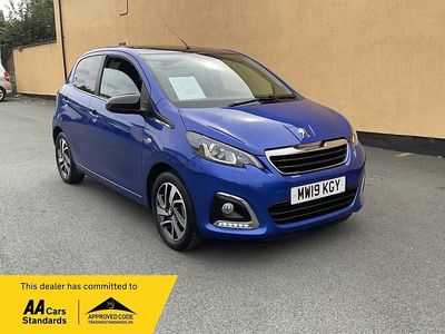 Blue Used 2019 Peugeot 108 Allure Hatchback | £8,495 (Fair price)