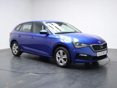 Gebraucht Skoda Scala SE 150 PS (110 kW) 2023 Blau Kleinwagen