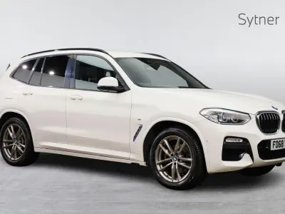 Używany BMW X3 M Sport 187 KM (137 kW) 2019 Biały SUV