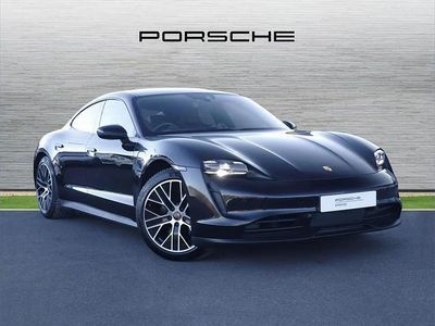 Black Used 2021 Porsche Taycan Sedan | £49,990 (Expensive)