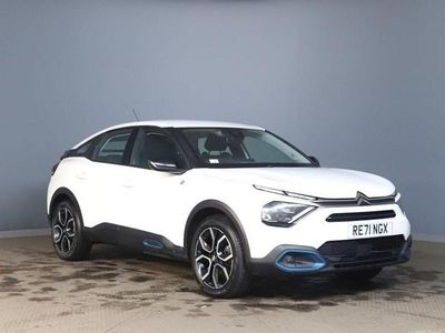 Begagnad Citroën e-C4 100 kW (136 HK) 2021 Vit Halvkombi