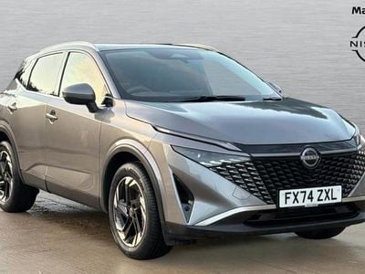 Metallic gun metallic Used 2024 Nissan Qashqai N-Connecta SUV | £19,681 (Fair price)