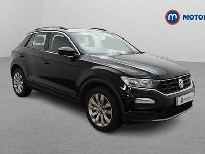 Used VW T-Roc SE 116 HP (85 kW) 2020 Black SUV