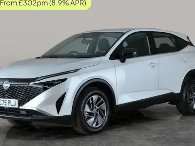 New Nissan Qashqai Acenta Premium 140 HP (102 kW) 2025 White SUV