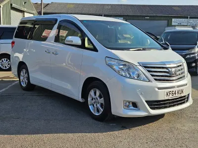 Begagnad Toyota Alphard 2014 Vit Minibuss