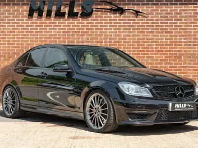 Used Mercedes C63 AMG AMG 457 HP (336 kW) 2013 Black Sedan