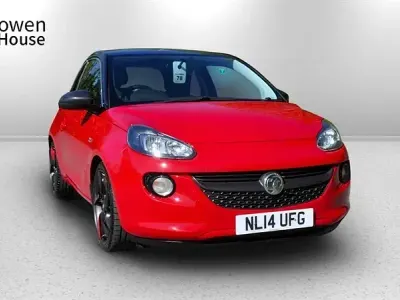 Used Vauxhall Adam Slam 100 HP (73 kW) 2014 Red Hatchback