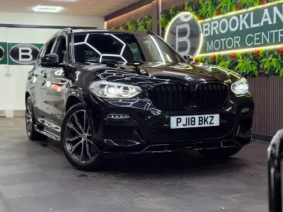 Begagnad BMW X3 M Sport 2018 Svart SUV