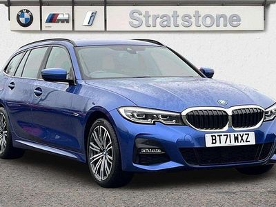 Used BMW 330e M Sport 288 HP (211 kW) 2021 Blue Estate