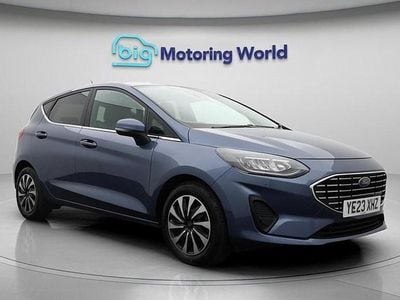 Used Ford Fiesta Titanium 100 HP (73 kW) 2023 Blue Hatchback