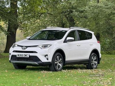 White Used 2016 Toyota RAV4 Business Edition SUV | £9,250 (A bit pricey)