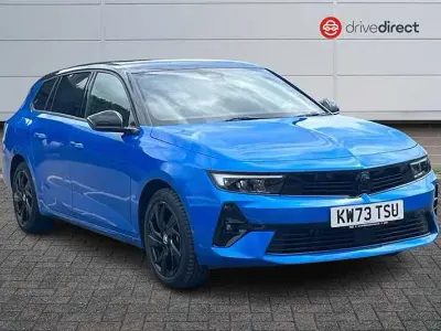 Used Vauxhall Astra S 130 HP (95 kW) 2024 Blue Estate