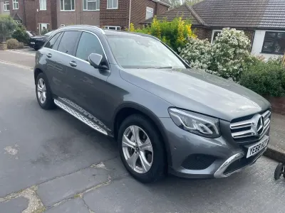 Käytetty Mercedes GLC350 Premium Plus 2018 Harmaa Farmari