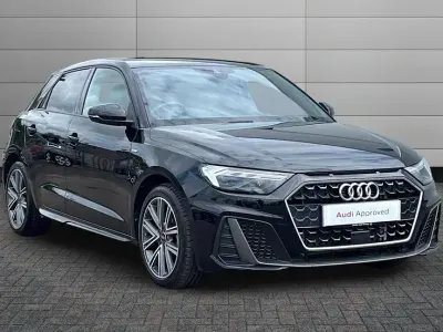 Used Audi A1 Sportback S-Line 148 HP (108 kW) 2024 Mythos black Hatchback