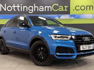 Used Audi Q3 Black Edition 150 HP (110 kW) 2017 Blue SUV