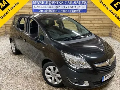 Used Vauxhall Meriva 100 HP (73 kW) 2017 Black MPV