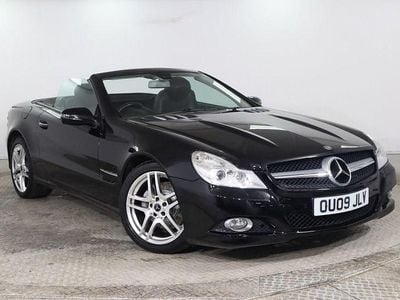 Used Mercedes SL350 315 HP (231 kW) 2009 Black Cabriolet